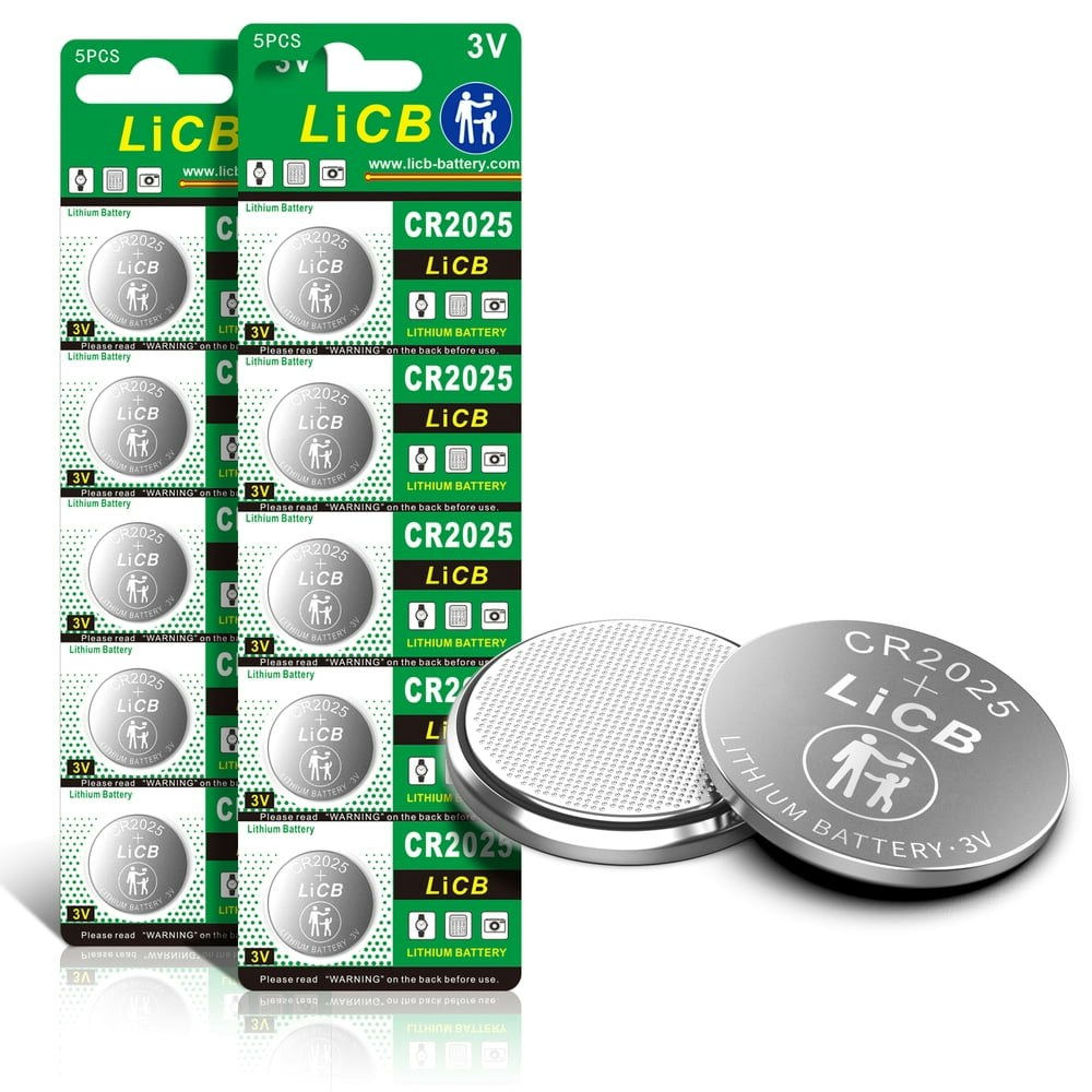 LiCB CR2025 3V Lithium Coin Cell Batteries 10-Pack: $5.49 LiCB CR2025 3V Lithium Coin Cell Batteries 10-Pack: $5.49