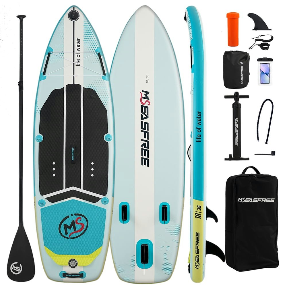 Mseasfree Inflatable Stand Up Paddle Board: $129.99