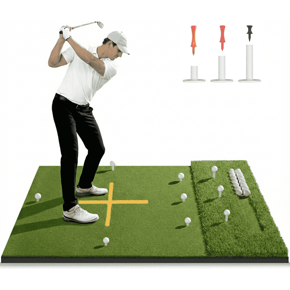 Orfeld 5.2' x 4' Golf Hitting and Putting Mat: $80.74