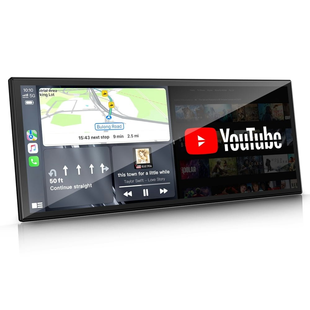 Lamtto 10.25-inch Wireless CarPlay and Android Auto Car Stereo: $125.99 Lamtto 10.25-inch Wireless CarPlay and Android Auto Car Stereo: $125.99