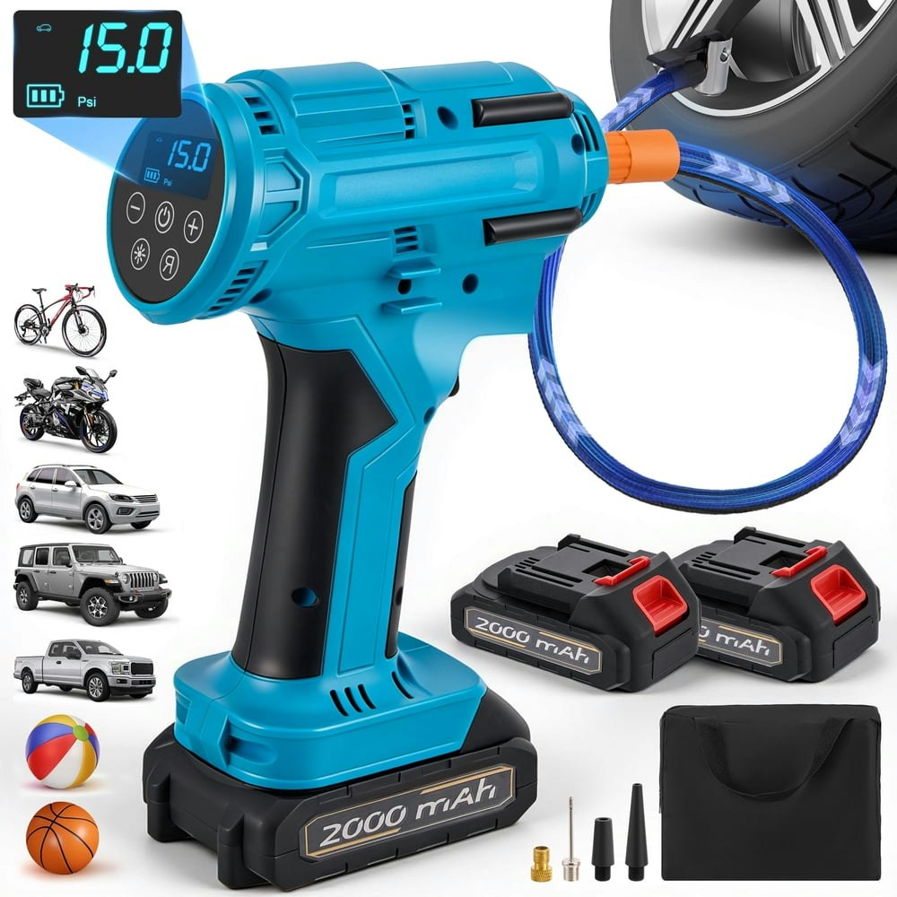 Reloive Tire Inflator Portable Air Compressor: $37.57 Reloive Tire Inflator Portable Air Compressor: $37.57