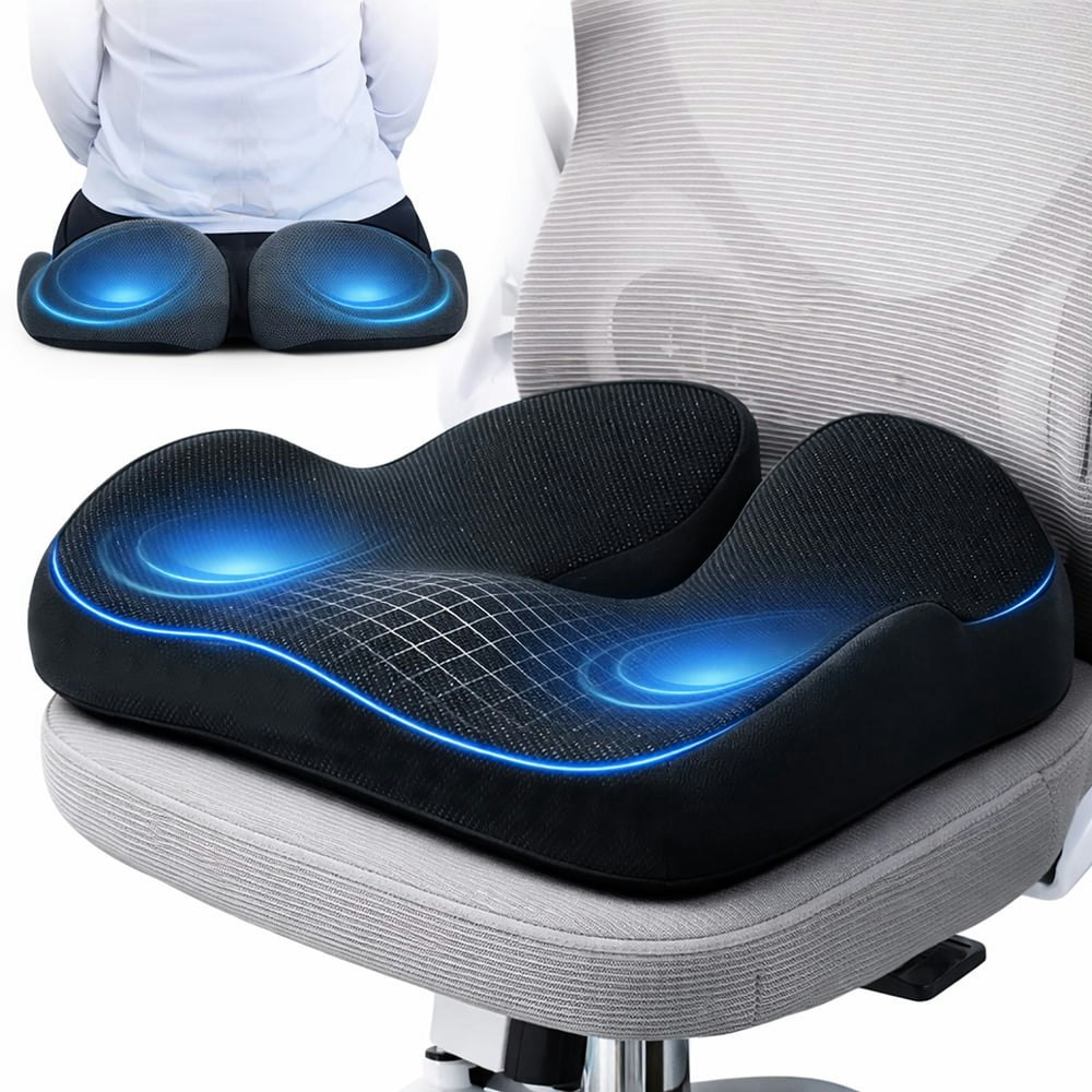Henotian Memory Foam Ergonomic Seat Cushion: $26.99 Henotian Memory Foam Ergonomic Seat Cushion: $26.99