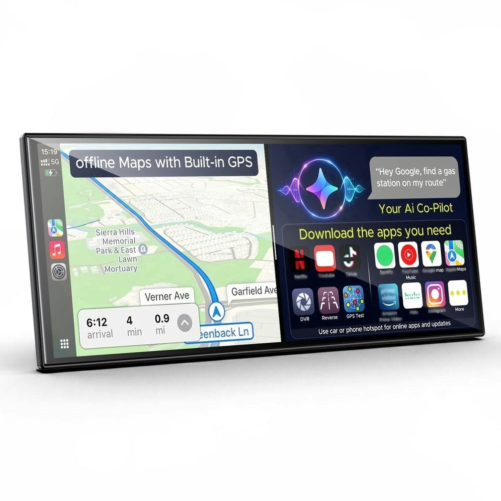 Lamtto 11-Inch AI CarPlay Display with Backup Camera: $189.99 Lamtto 11-Inch AI CarPlay Display with Backup Camera: $189.99