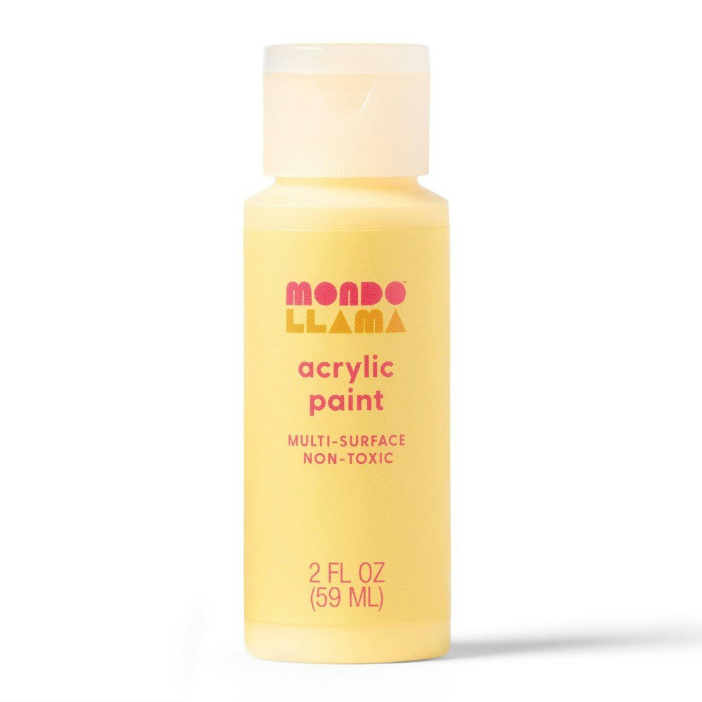 Mondo Llama Satin Acrylic Paint 2 oz: $1 Mondo Llama Satin Acrylic Paint 2 oz: $1