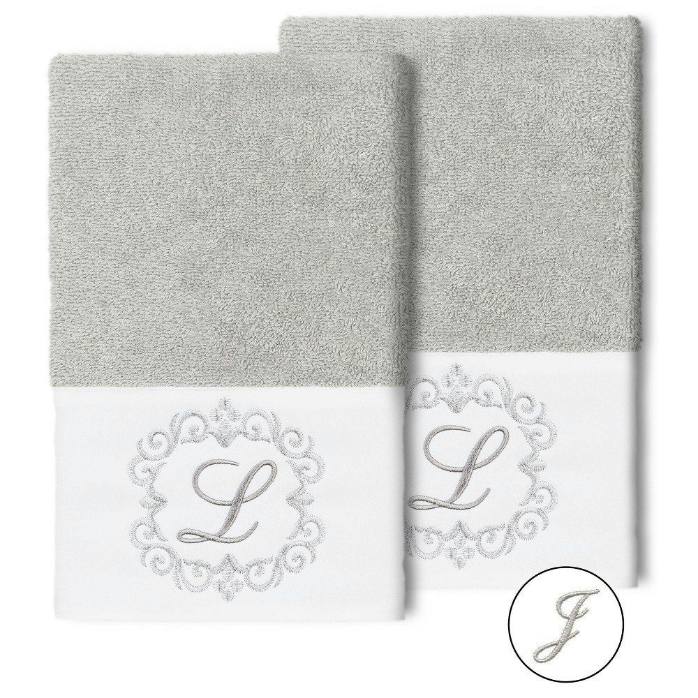 Linum Home Textiles Monogrammed Hand Towels 2-Pack: $49.99 Linum Home Textiles Monogrammed Hand Towels 2-Pack: $49.99
