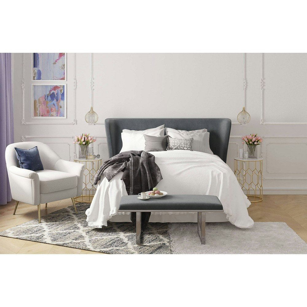 Remi Upholstered Bench: $165.99 Remi Upholstered Bench: $165.99