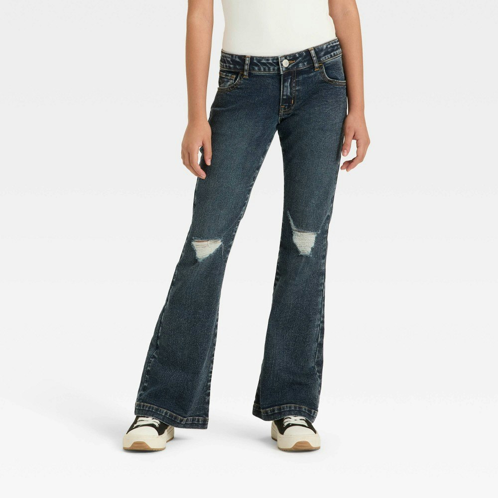 Girls' Low-Rise Flare Jeans: $20 Girls' Low-Rise Flare Jeans: $20