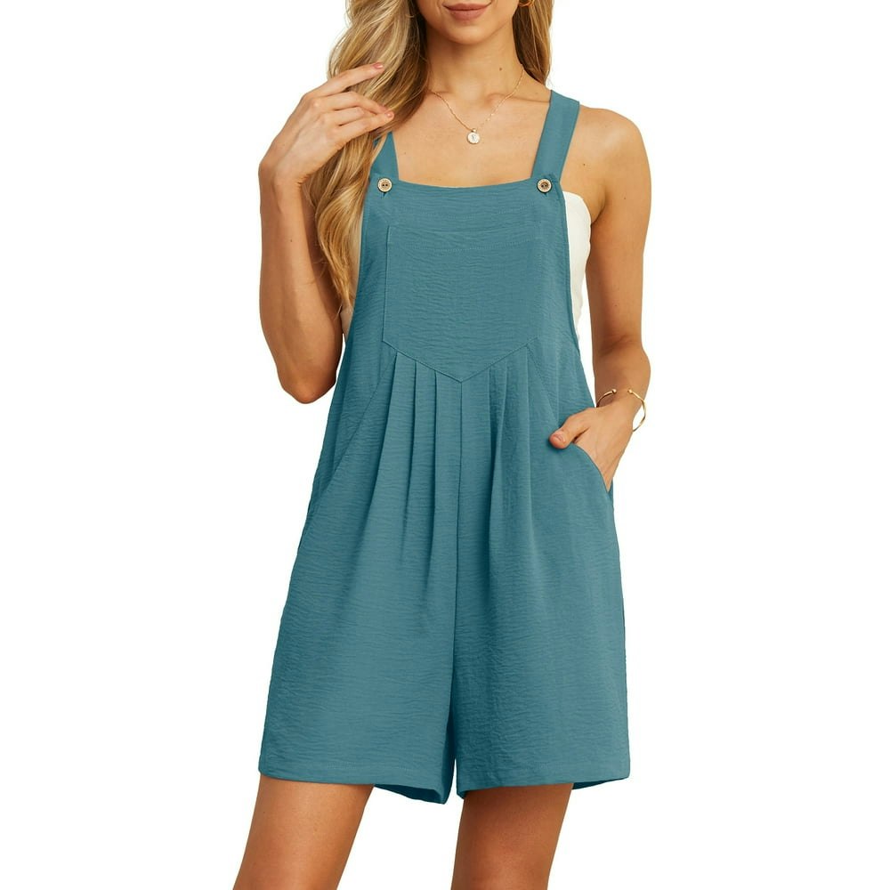Cueply Women's Casual Romper with Pockets: $14.79 Cueply Women's Casual Romper with Pockets: $14.79