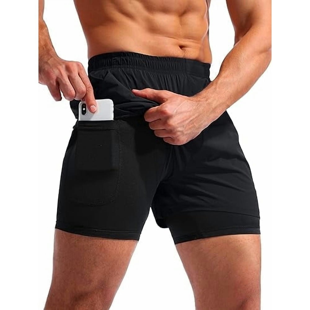 Somer 2-in-1 Men's Athletic Running Shorts: $9.80 Somer 2-in-1 Men's Athletic Running Shorts: $9.80