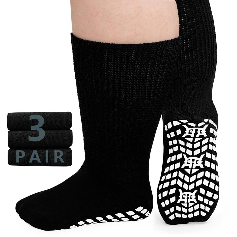 Lofir Non-Slip Diabetic Socks 3-Pack: $17.79 Lofir Non-Slip Diabetic Socks 3-Pack: $17.79