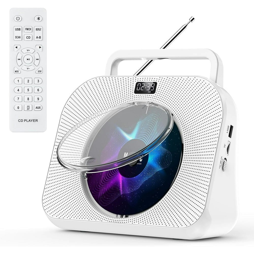 Gueray CD Player with Bluetooth: $34.99