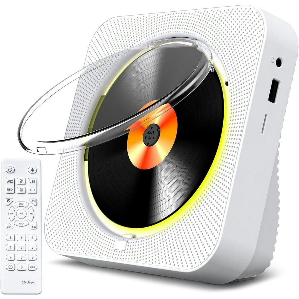 Gueray Portable Bluetooth Desktop CD Player: $33.05