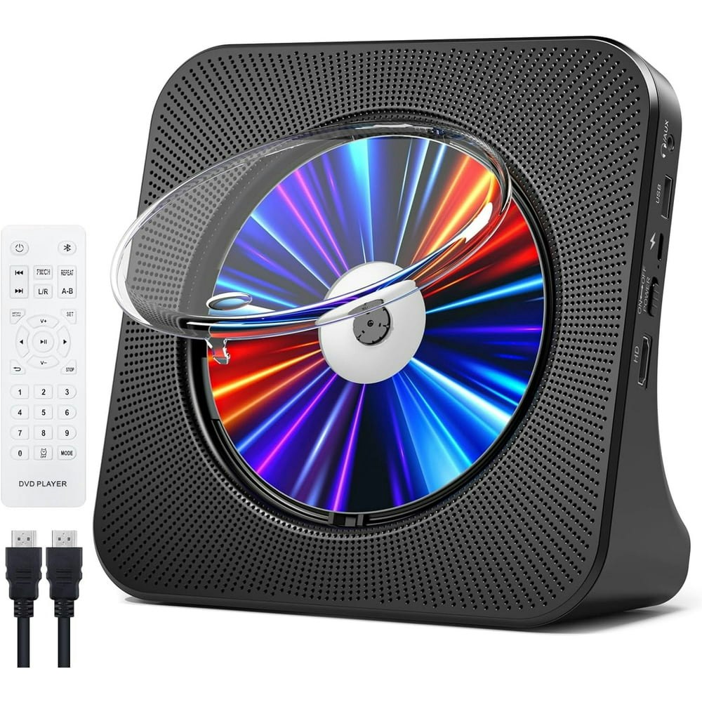 Qoosea DVD Player with Bluetooth Speakers FM Radio USB Card Playback AUX Alarm Clock: $33.24 Qoosea DVD Player with Bluetooth Speakers FM Radio USB Card Playback AUX Alarm Clock: $33.24