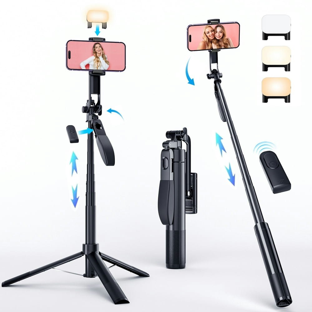 Avoalre 67" Selfie Stick Tripod: $22.49 Avoalre 67" Selfie Stick Tripod: $22.49