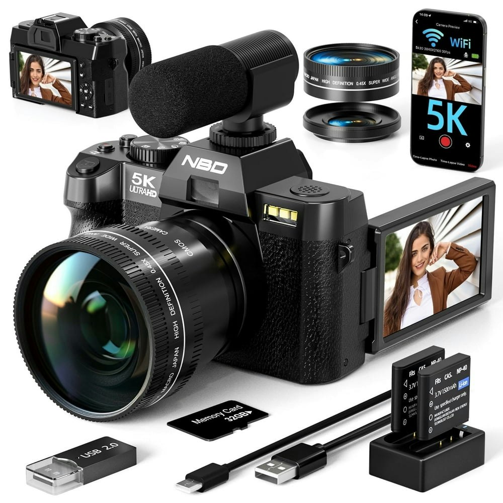 NBD S110 5K Digital Camera: $139.99 NBD S110 5K Digital Camera: $139.99