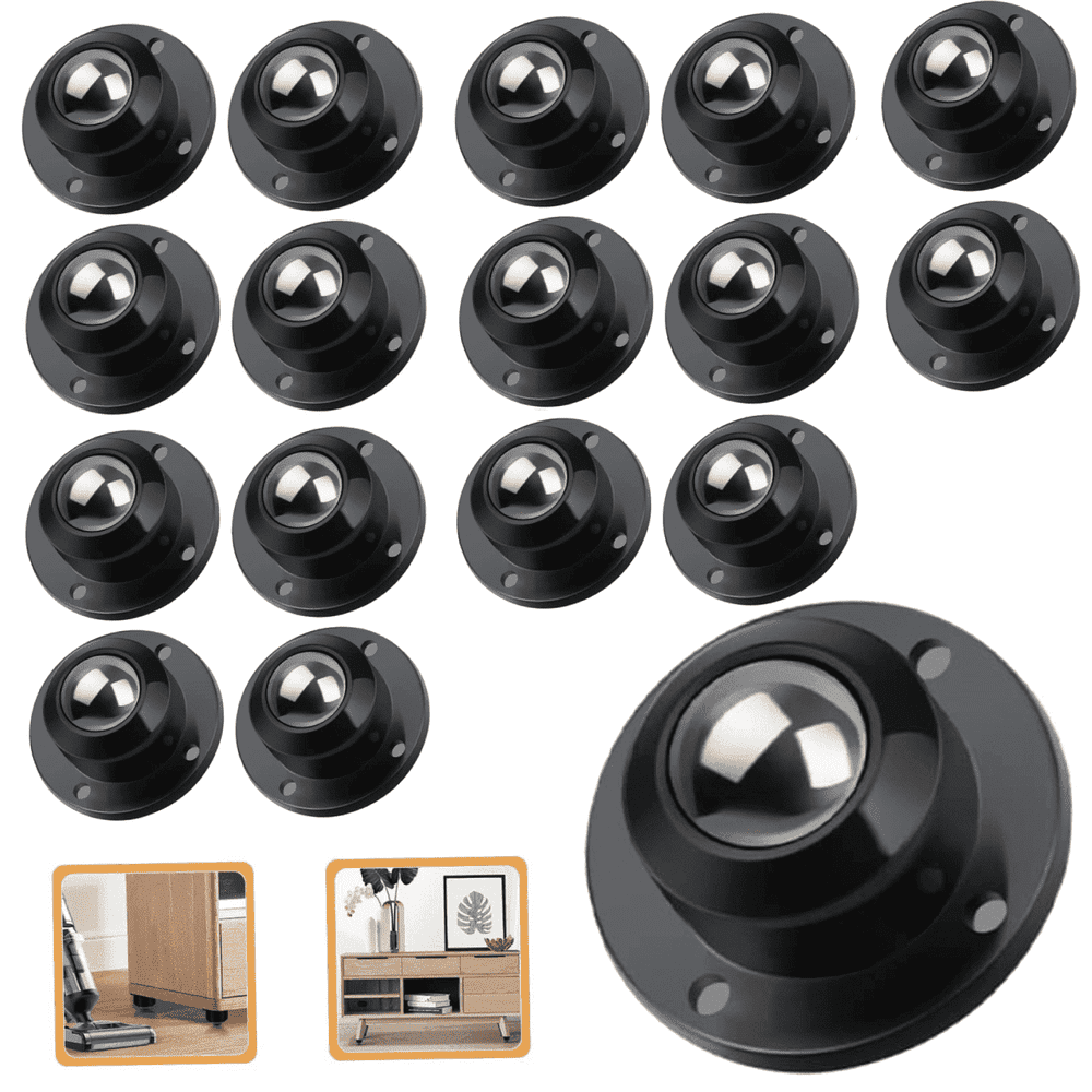16 Pcs Self Adhesive Caster Wheels: $17.09