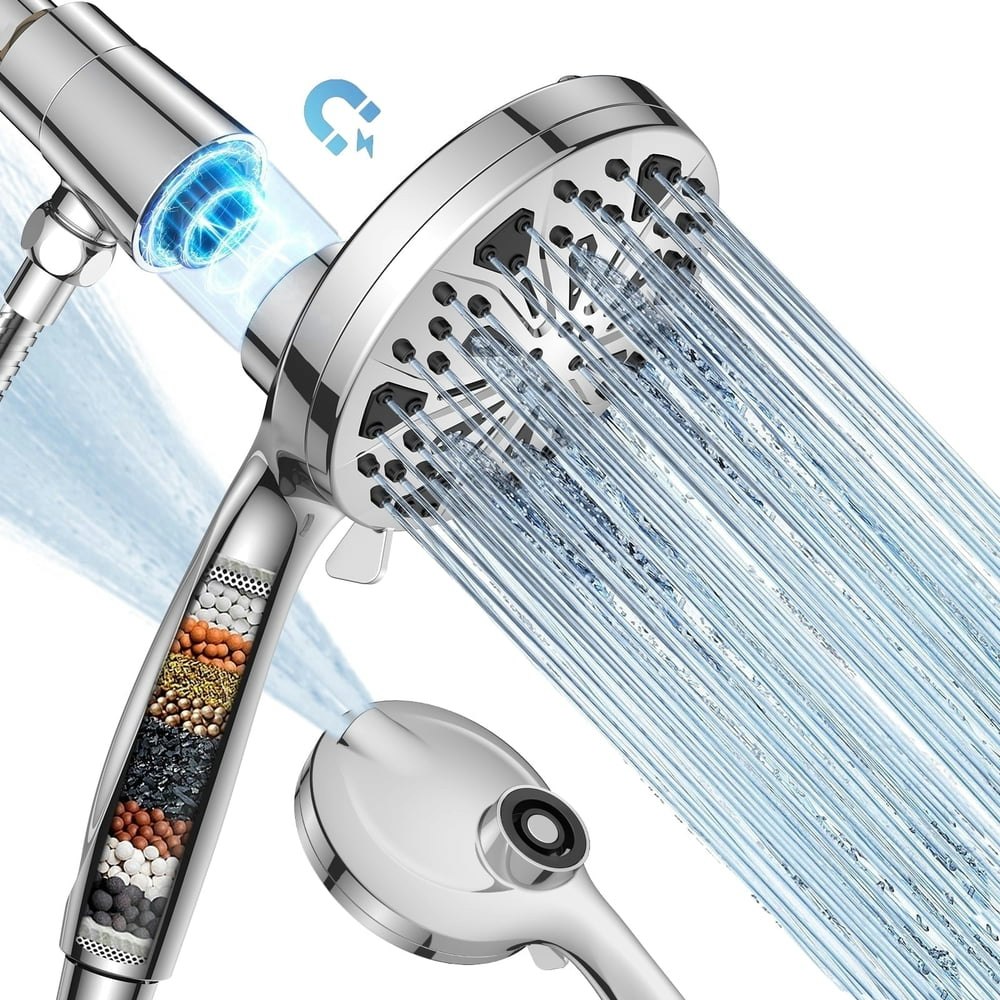 DukLik 10-Mode Magnetic Handheld Shower Head with 59-Inch Hose: $28.59 DukLik 10-Mode Magnetic Handheld Shower Head with 59-Inch Hose: $28.59