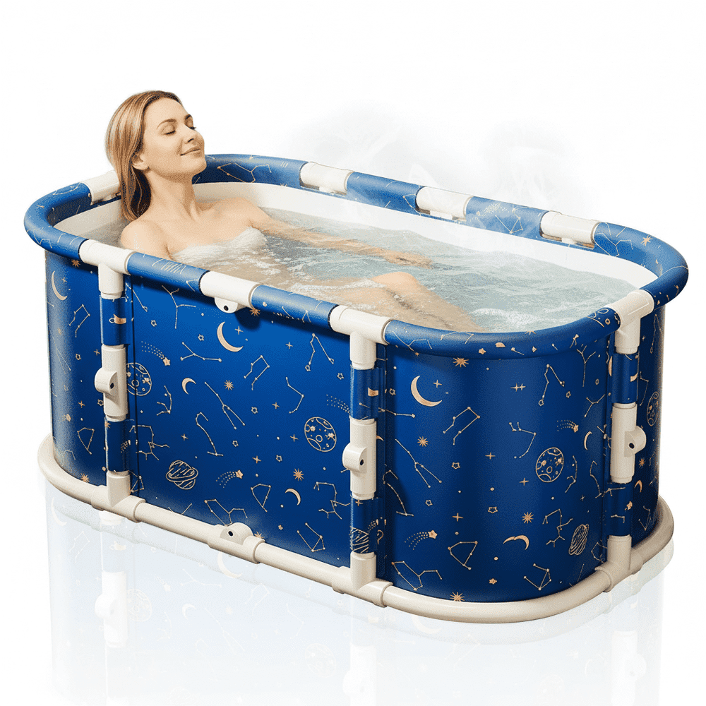 Giatuee 45-Inch Portable Folding Bathtub: $38.99