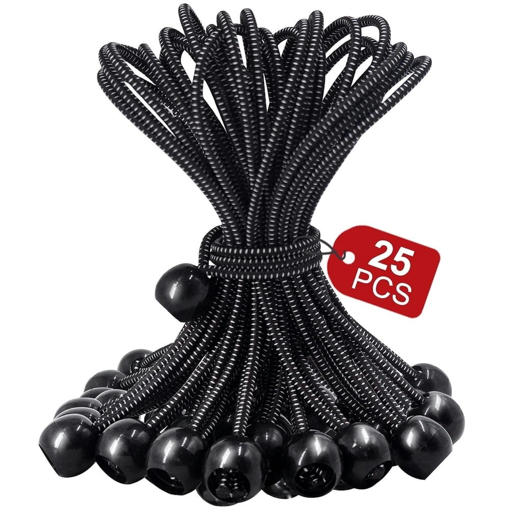 YOLETO Ball Bungee Cord 25-Pack: $10 YOLETO Ball Bungee Cord 25-Pack: $10
