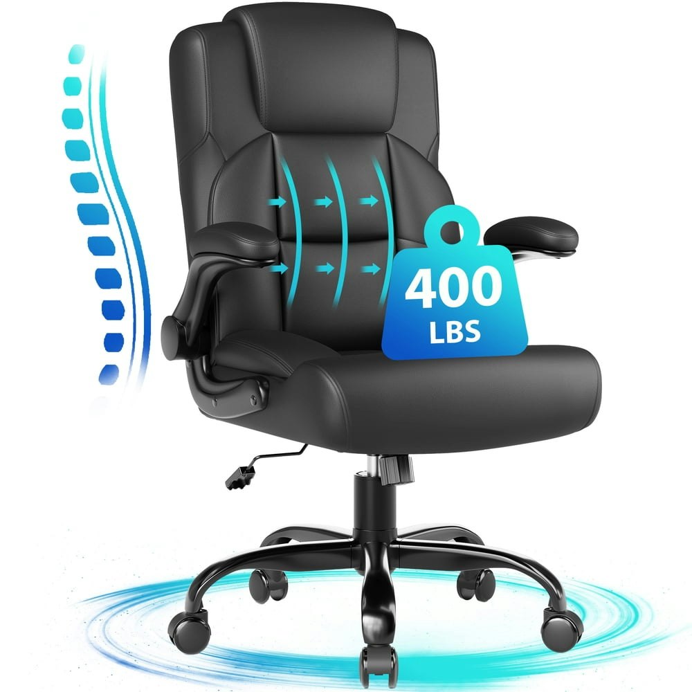 Jonpony Big and Tall Ergonomic Executive Office Chair: $69.69