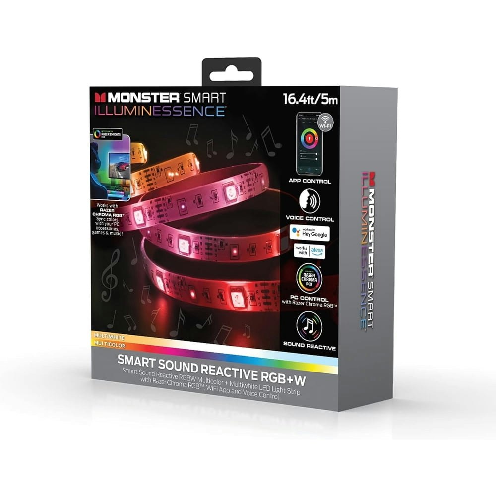 Monster 16.4-Foot Smart LED Strip Light: $14.99 Monster 16.4-Foot Smart LED Strip Light: $14.99