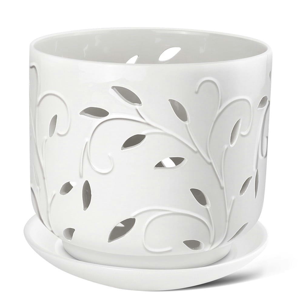 Buymax 7-inch Ceramic Orchid Pot: $32.99