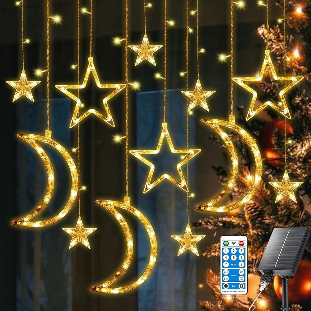 Rirool 138LED Solar String Lights: $16.28 Rirool 138LED Solar String Lights: $16.28