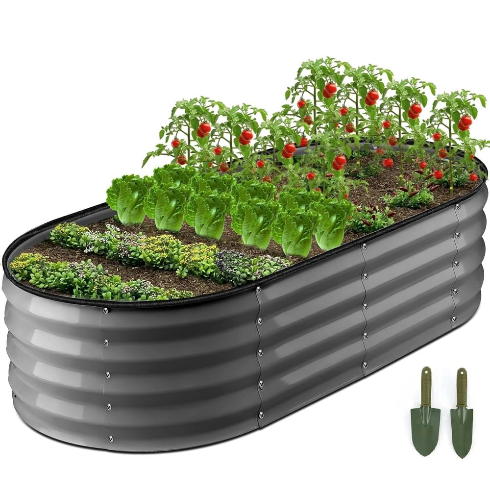 GVDV 4x2x1-Foot Galvanized Metal Raised Garden Bed: $29.79 GVDV 4x2x1-Foot Galvanized Metal Raised Garden Bed: $29.79