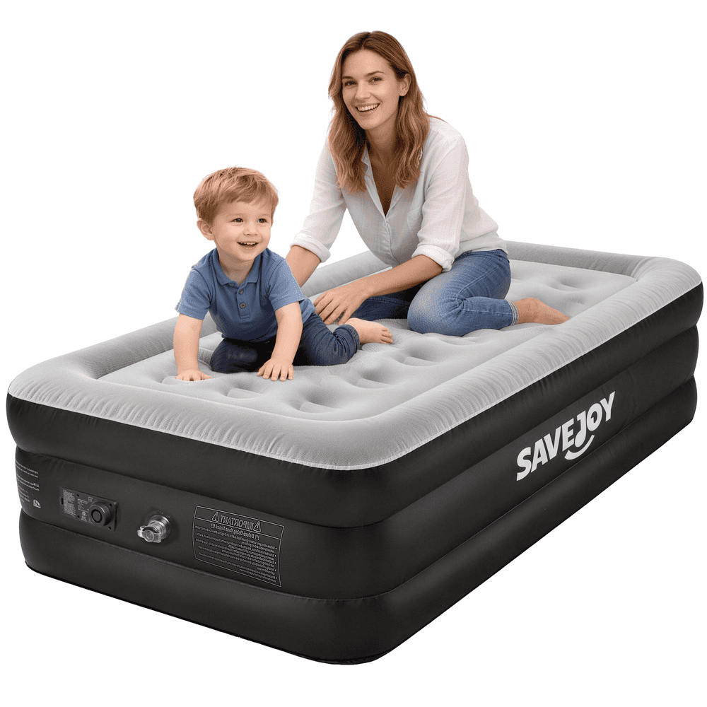 SaveJoy 18-Inch Twin Air Mattress: $50.90