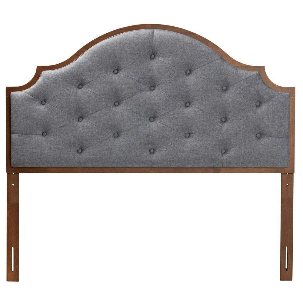 Baxton Studio King Premala Fabric and Wood Headboard: $285