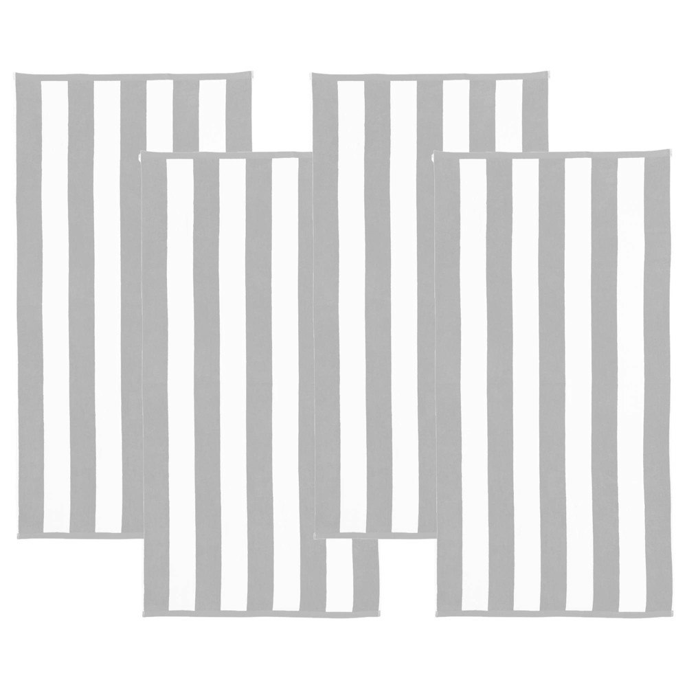 Isla Jade Cotton Cabana Beach Towels 4-Pack: $71.99