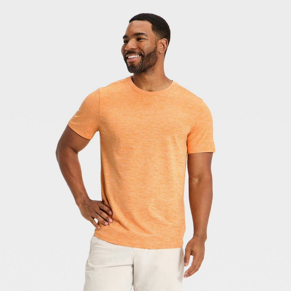 All In Motion Men's Short Sleeve Stretch T-Shirt: $20 All In Motion Men's Short Sleeve Stretch T-Shirt: $20