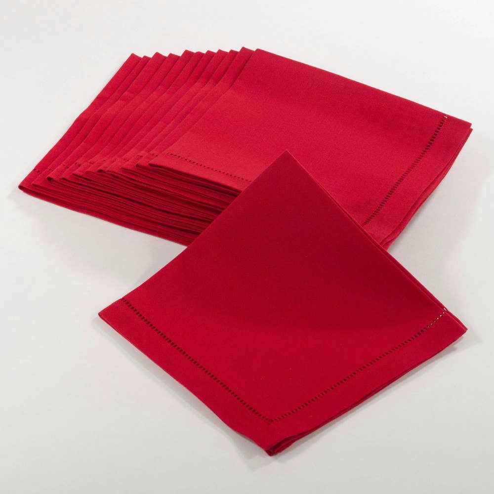 Saro Lifestyle Hemstitched Border Dinner Napkins 12-Pack: $54.99 Saro Lifestyle Hemstitched Border Dinner Napkins 12-Pack: $54.99