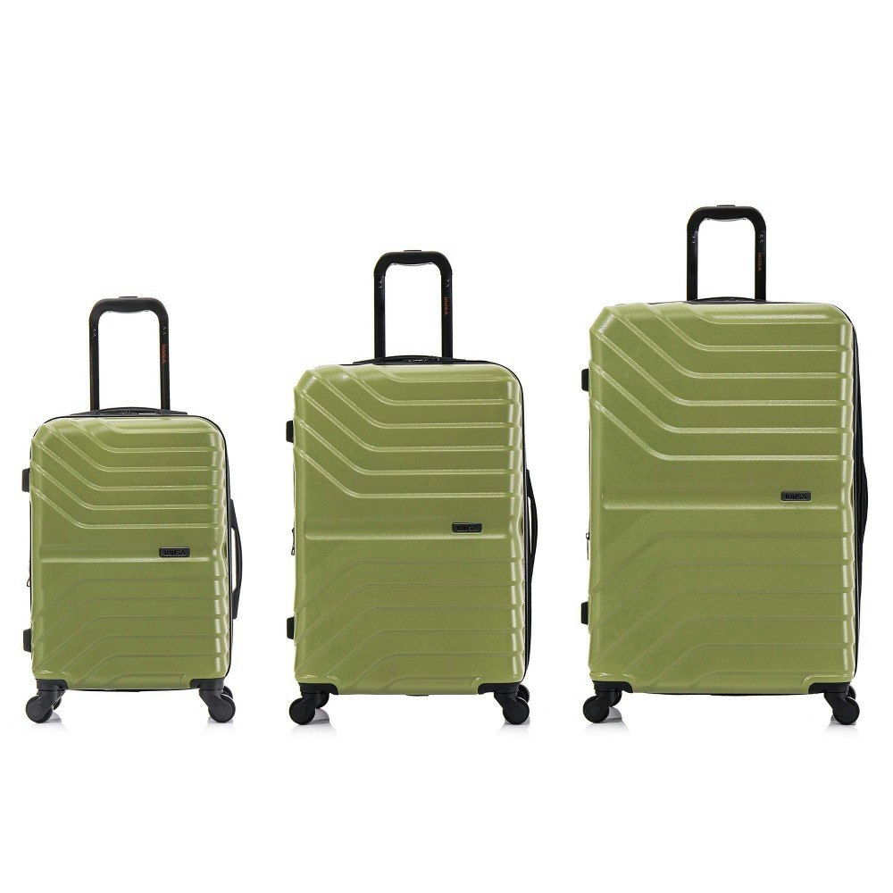 InUSA Aurum Lightweight Hardside Spinner 3-Piece Luggage Set: $109.99 InUSA Aurum Lightweight Hardside Spinner 3-Piece Luggage Set: $109.99