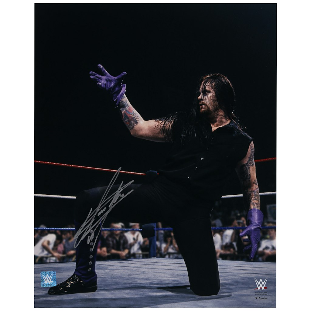 The Undertaker WWE Autographed 16" x 20" Photograph: $269.99 The Undertaker WWE Autographed 16" x 20" Photograph: $269.99