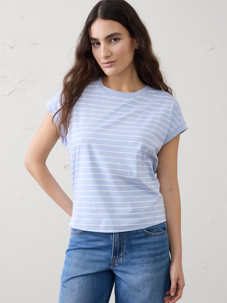 Cotton Boxy T-Shirt: $25 Cotton Boxy T-Shirt: $25