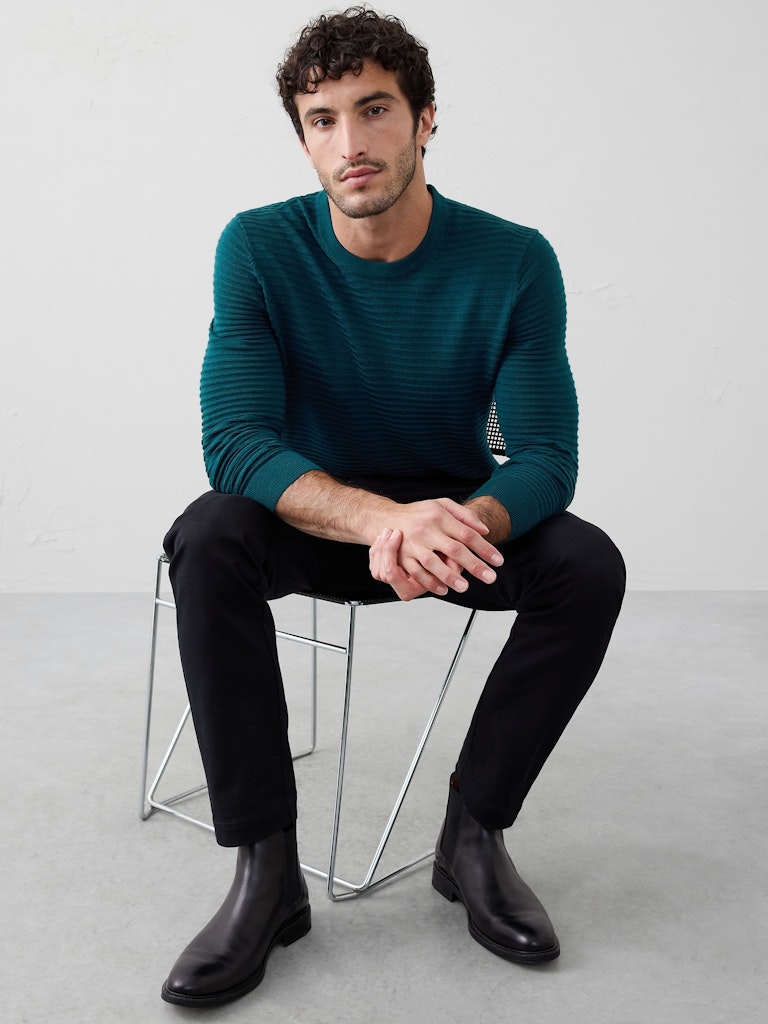 Merino Wool Textured Sweater: $36.97 Merino Wool Textured Sweater: $36.97