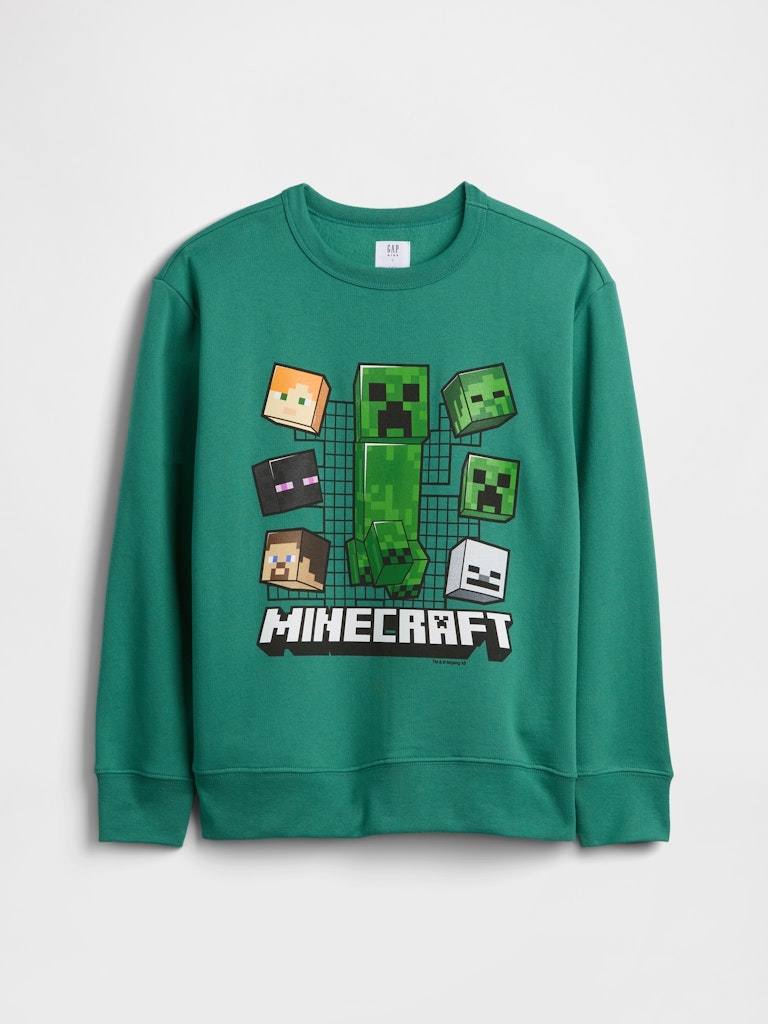 Kids Minecraft Graphic Sweatshirt: $17.99