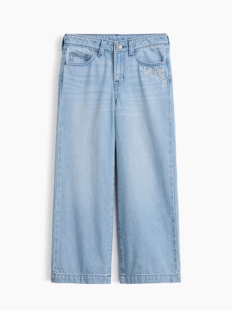 Kids High-Rise Wide-Leg Ankle Jeans: $29.99 Kids High-Rise Wide-Leg Ankle Jeans: $29.99