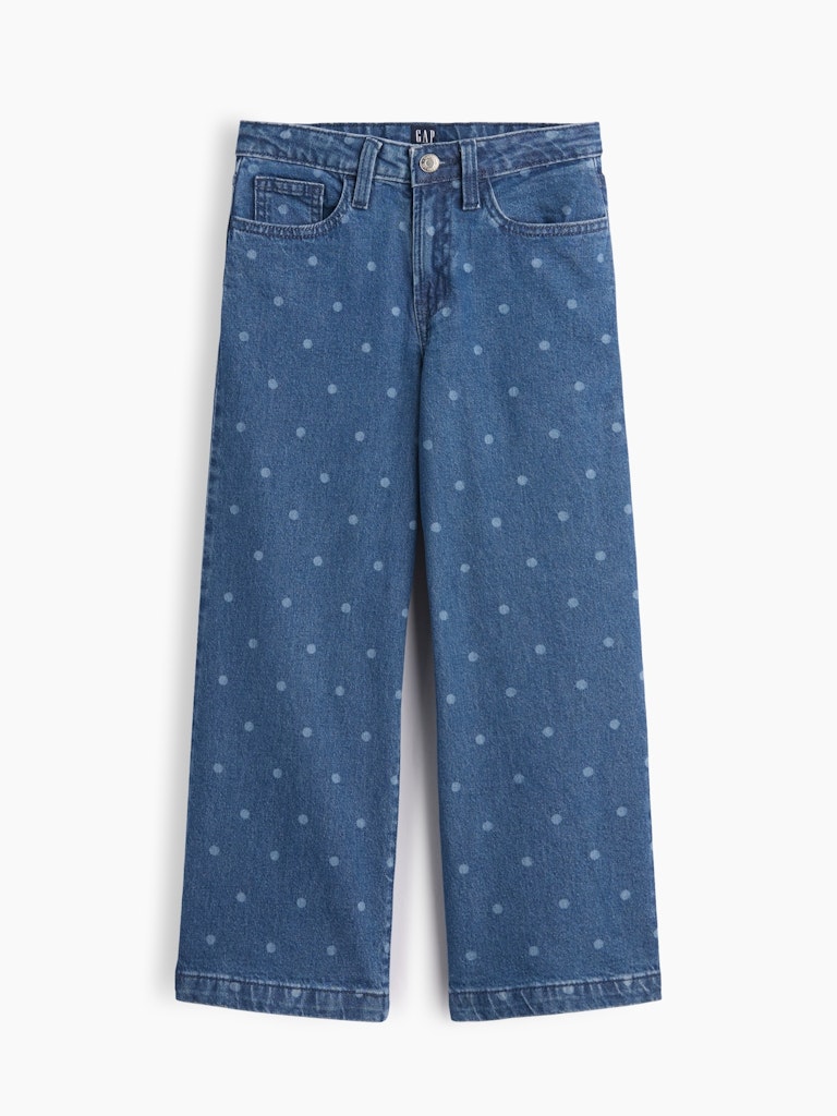 Kids High Rise Wide-Leg Ankle Jeans: $23.99 Kids High Rise Wide-Leg Ankle Jeans: $23.99