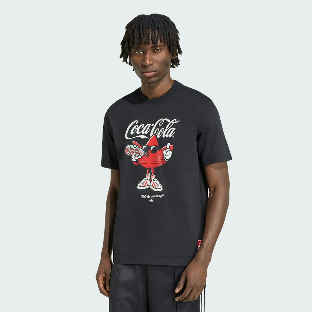 Adidas x Coca-Cola Graphic Treffie Tee: $50 Adidas x Coca-Cola Graphic Treffie Tee: $50