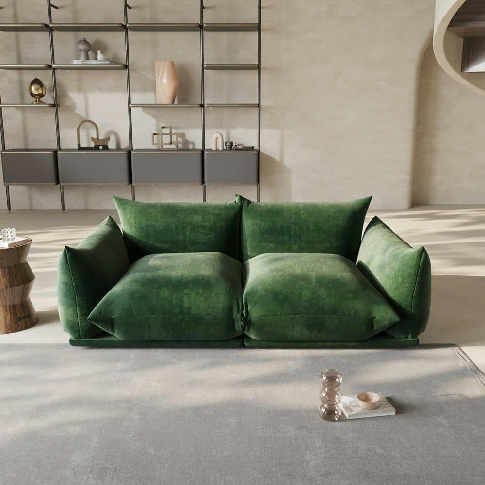 Marenco 77 in. Plush Chenille Loveseat: $494.50 Marenco 77 in. Plush Chenille Loveseat: $494.50