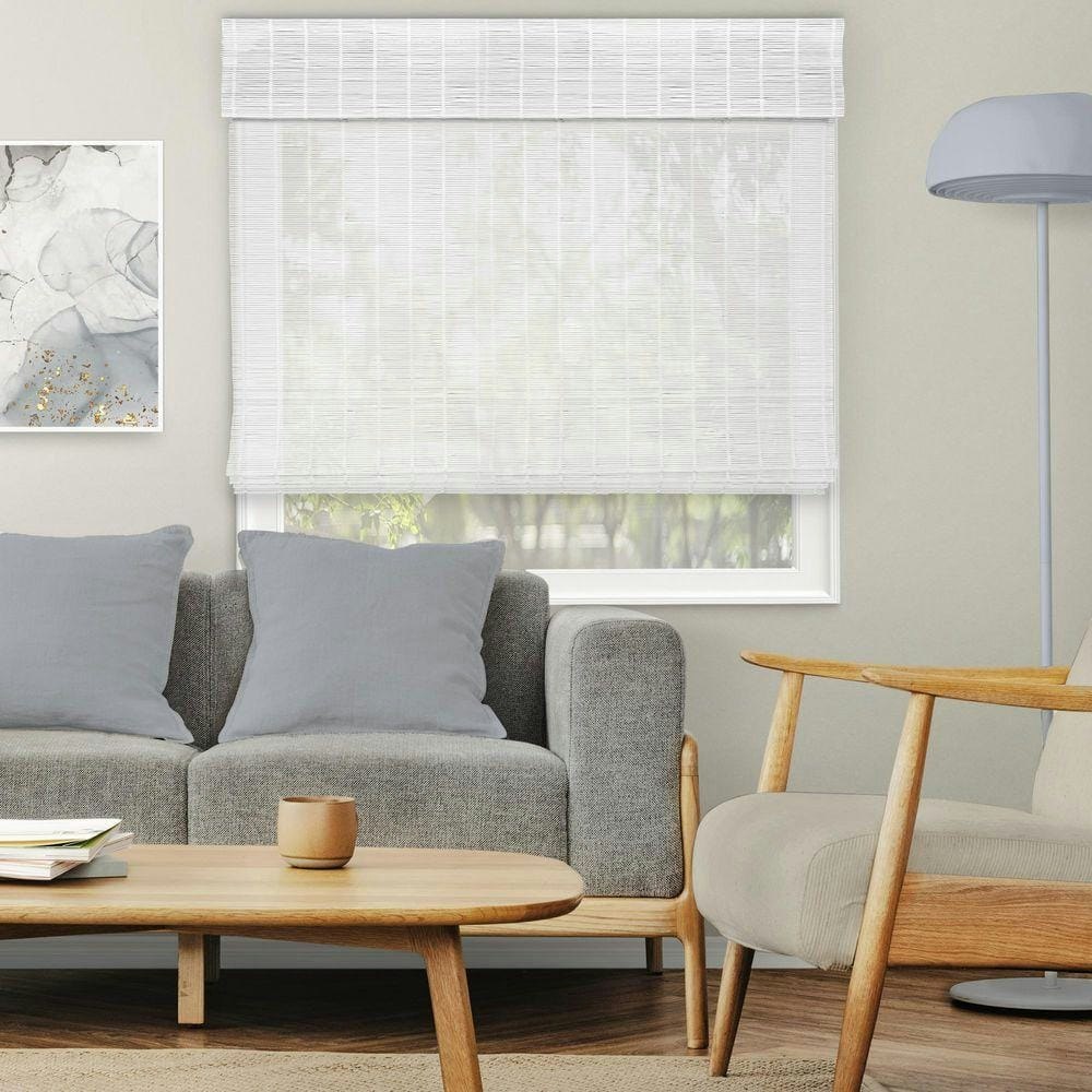 Bamboo Roman Shades: $154.20