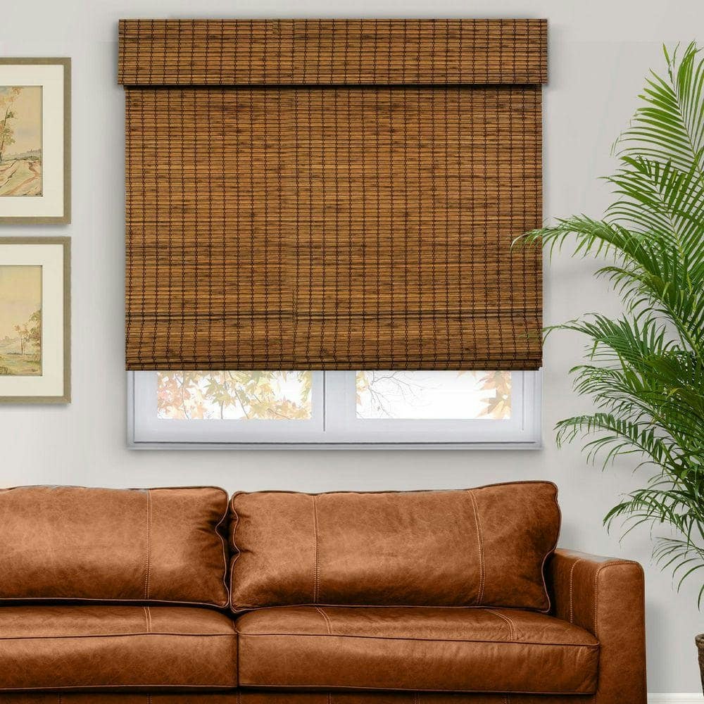 Bamboo Roman Shades: $148.22 Bamboo Roman Shades: $148.22