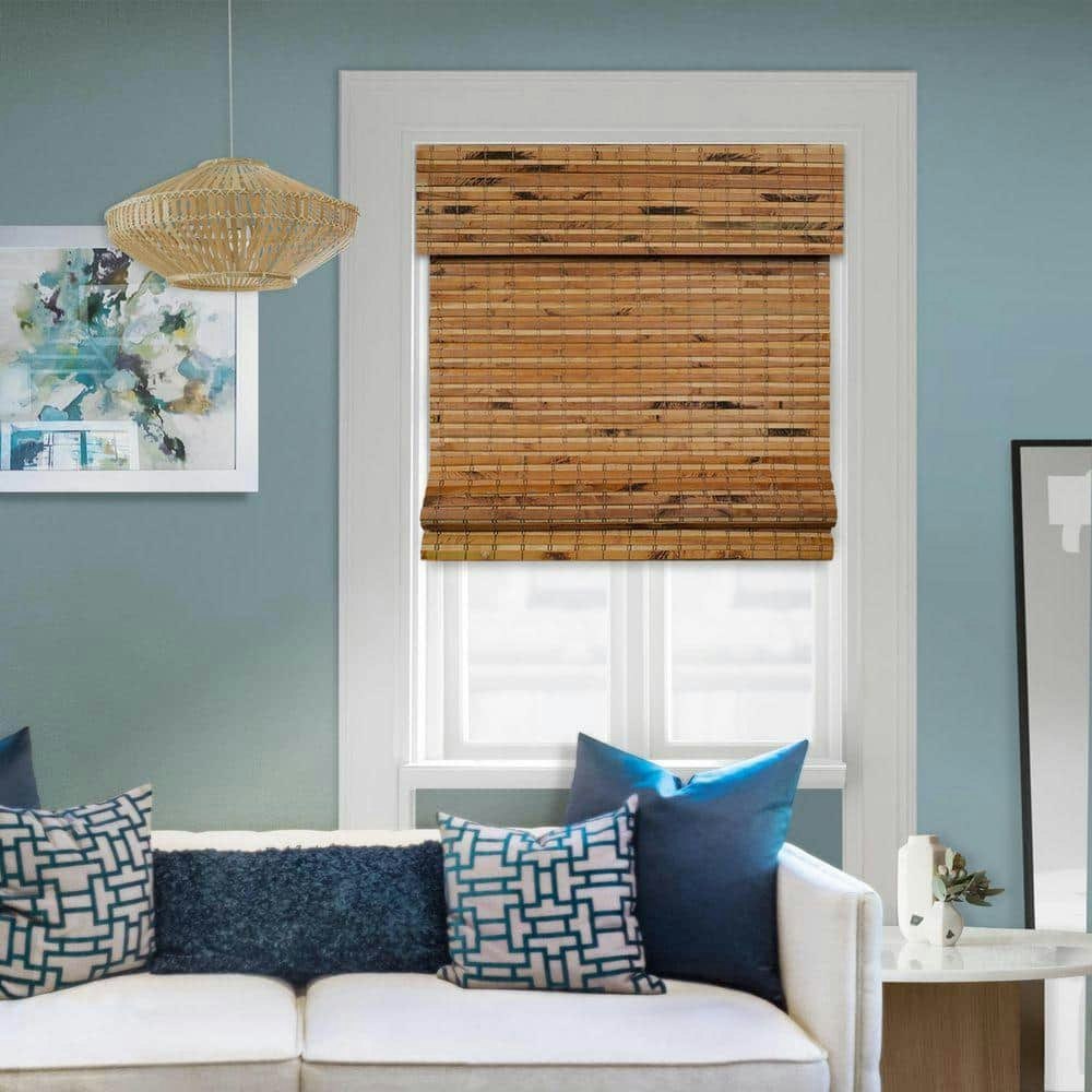 Bamboo Roman Shades: $197.33