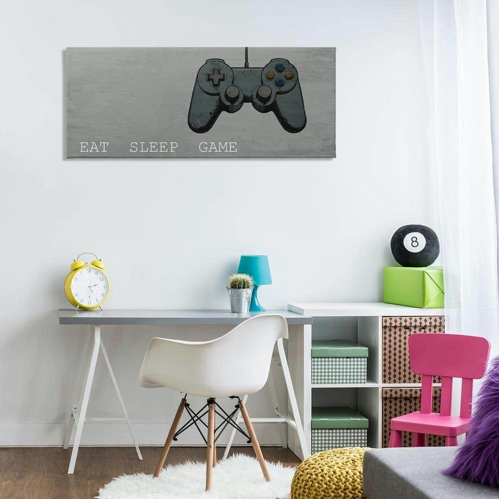 Eat Sleep Game Hobby by Kim Allen 20 in. x 48 in.: $71.78