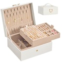 Songmics 2-Layer Jewelry Box Organizer for $16 + free shipping w/ Prime