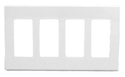 Leviton 4-Gang Decora Plus Screwless Snap-On Wallplate for $5 + free shipping w/ Prime
