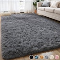 Nefoso 8 x 10-Foot Shag Area Rug for $50 + free shipping