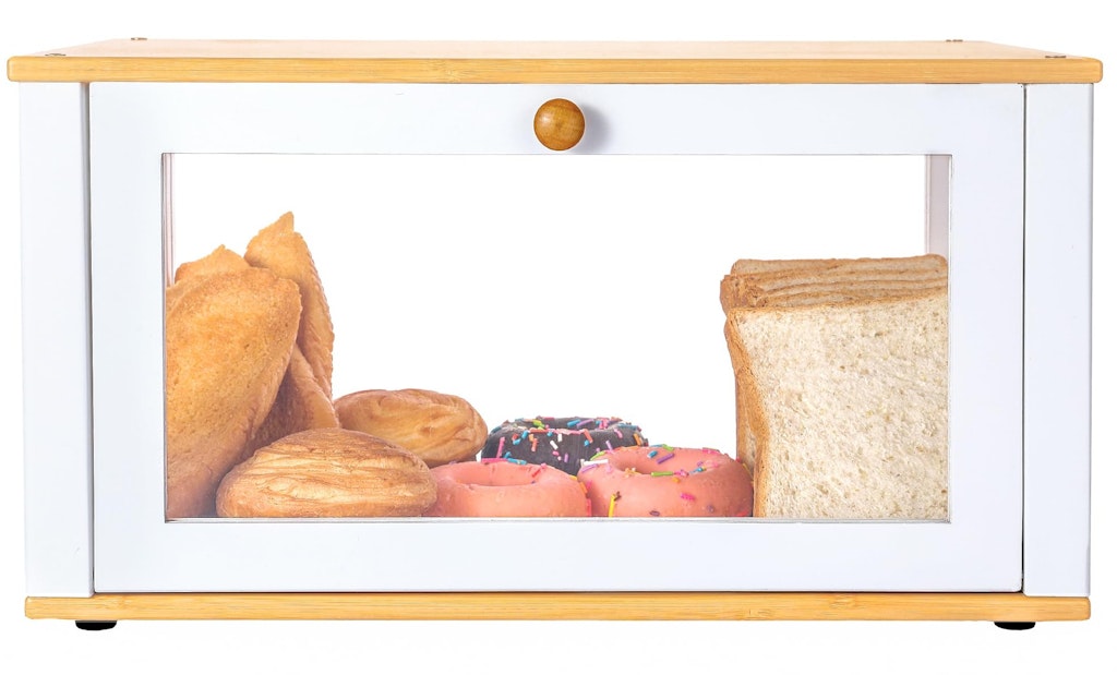 Glass Bread Box: $13